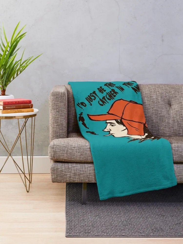 Holden Caulfield, I'd just be the catcher in the rye and all Throw Blanket Thins Multi-Purpose Thermal Blankets