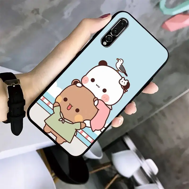 Cute BuBu DuDu Phone Case For Huawei P10 P20 P30 P50 Lite Pro P Smart Plus Cove Fundas