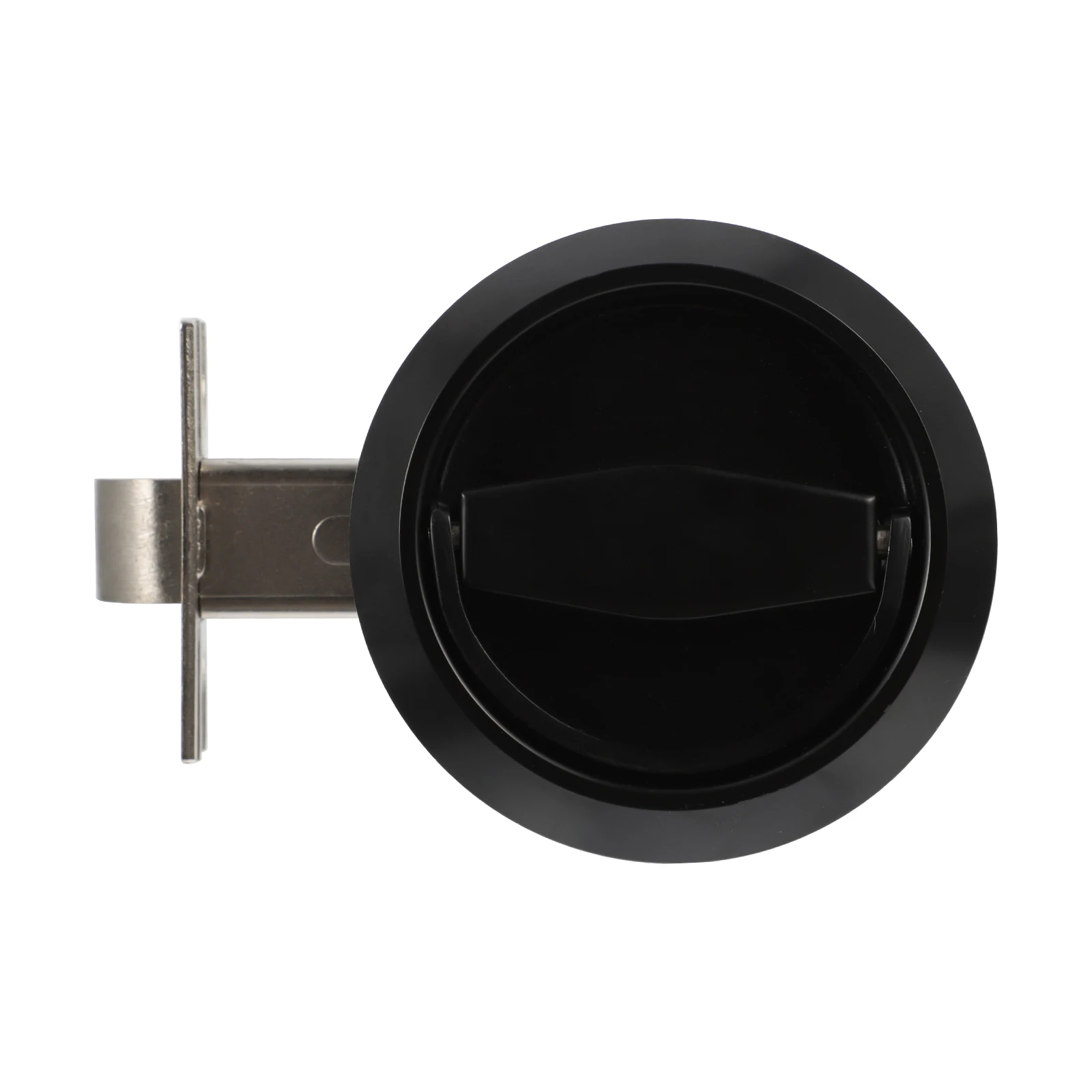 

Stainless Steel Single Side Pull Hidden Cup Lock for Cabinet Door Privacy Smooth Surface Professional Appearance Furniture