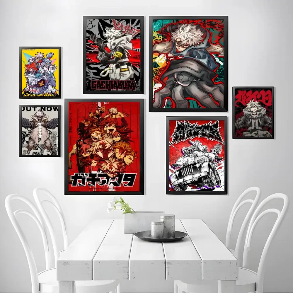 Póster clásico de Gachiakuta, arte HD, pared adhesiva, impermeable, hogar, sala de estar, dormitorio, bar, decoración estética