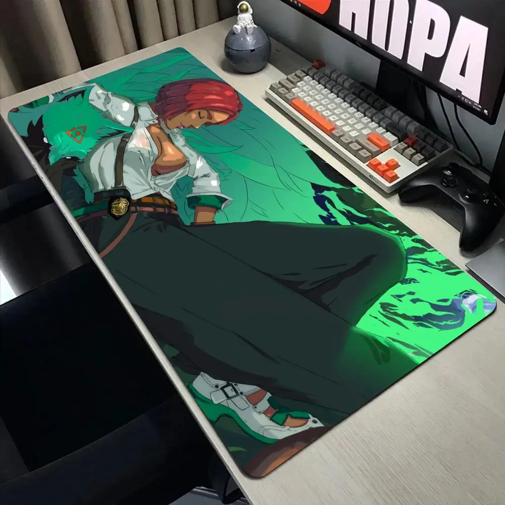 Guilty Gear Bridget Nagoriyuki May Ramlethal XXL Large Gaming Mouse Pad Non-slip Office Keyboard Mats Desk Mat Mousepad