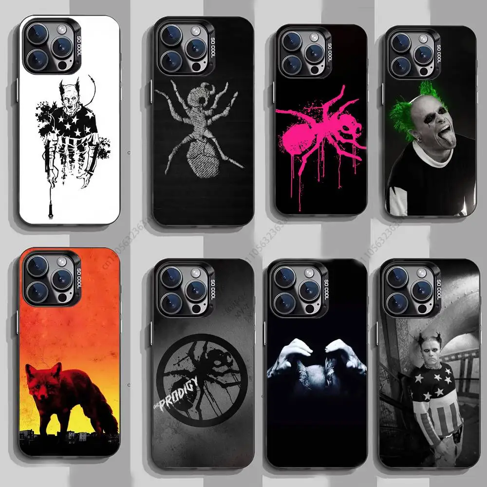 

The Prodigy Artist Logo Phone Case For iPhone 17,16,15,14,13,12,11,Pro,Max,Plus,Mini,X,XS,XR,8,S,SE Soft Case