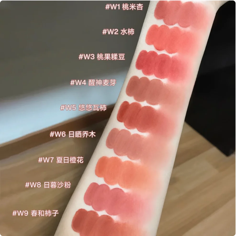 Into You – teinte à lèvres Air, boue W6, couleur nue, pâte de haricots Durable, mat, maquillage authentique Original