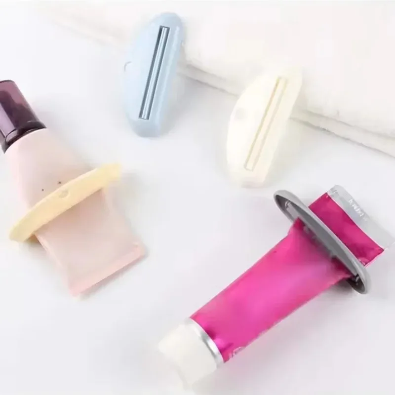 2Pcs Creative Home Toothpaste Squeezer Multi purpose Facial Cleanser Squeezer Brushing Tool Bathroom Accessories