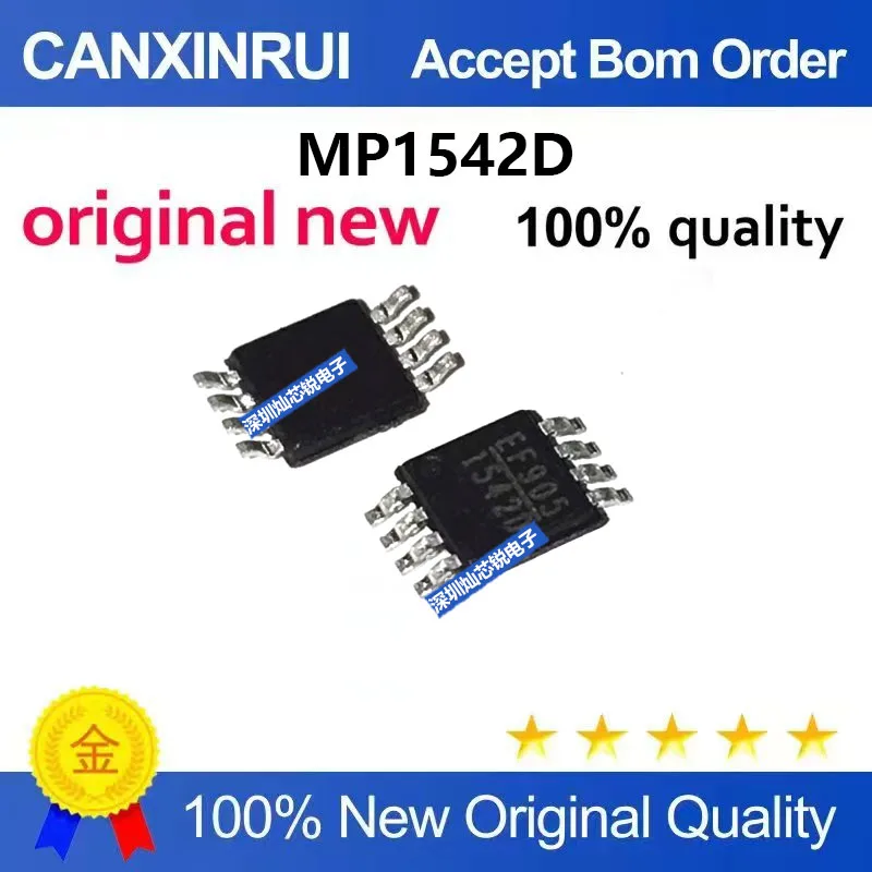 (5-100pieces)Brand New Original MP1542DK-LF-Z, Silkscreen 1542D MSOP8 DC-DC Switching Regulator