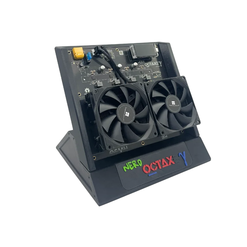 NerdOctaxe 9.6TH/s with 16J/Th high efficiency 160W low power and