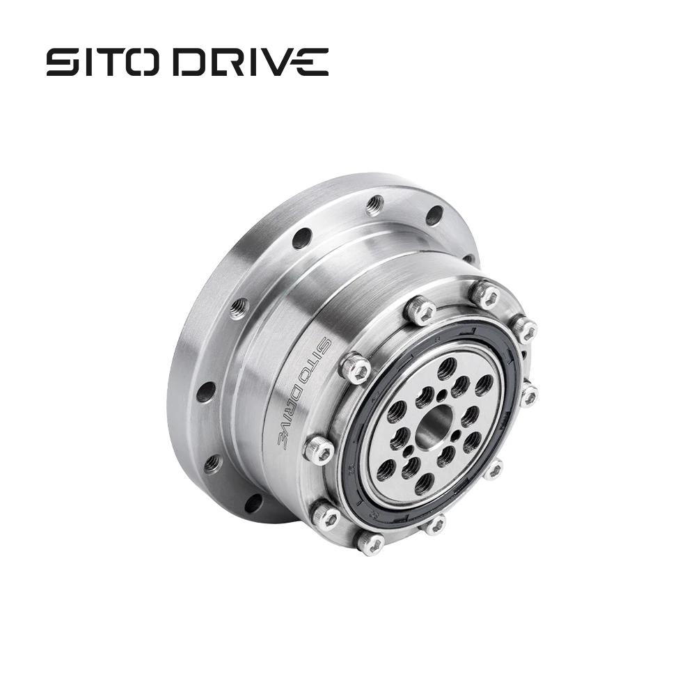 Sito CS17 High Torque Harmonic Drive Hollow Flat Small Reducer 50 Ratio Harmonic Reducer for Nema 23 57mm CSG-17-100-2UH