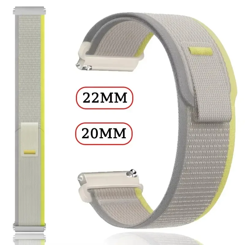 20 mm 22 mm Trail Nylonarmband für COROS APEX 4 42 mm-Pro/PACE Pro-3-4 verstellbares Ersatzarmband Suunto Vertical 2/Run/Race 2