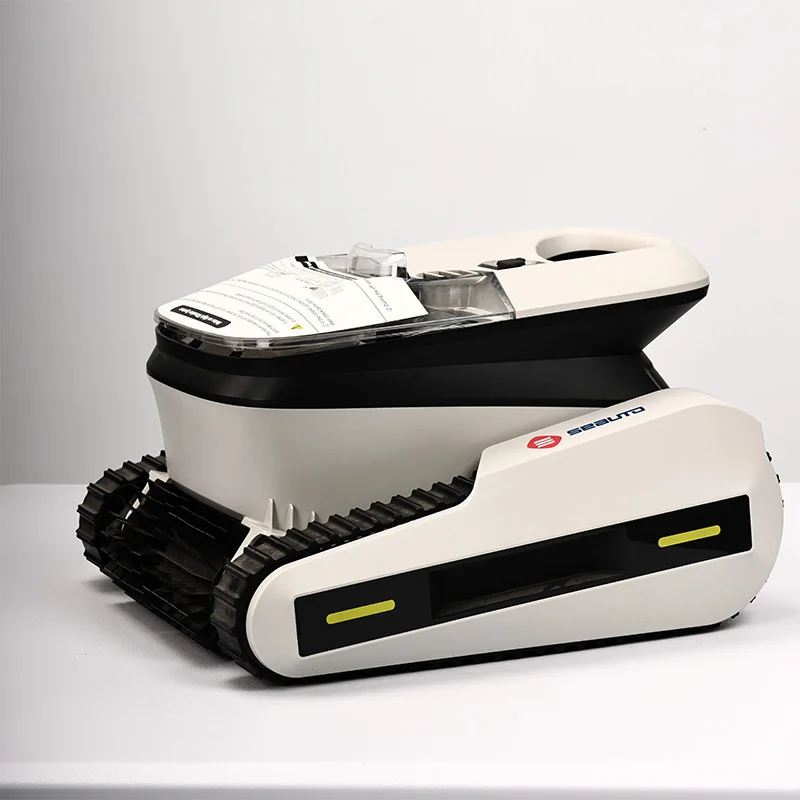 Wholesale High Quality ABS Wireless Robot Swimming Pool Cleaner Automatic Full Coverage Dirt Suction Machine Lithium Battery