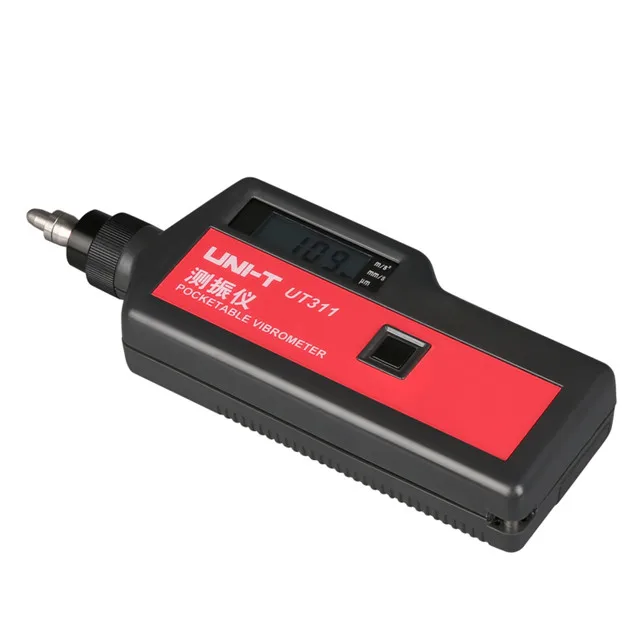 UNI-T UT311 Portable LCD Vibration Analyzer Tester Meter NDT Vibrograph Vibrometer with Acceleration Sensor in One