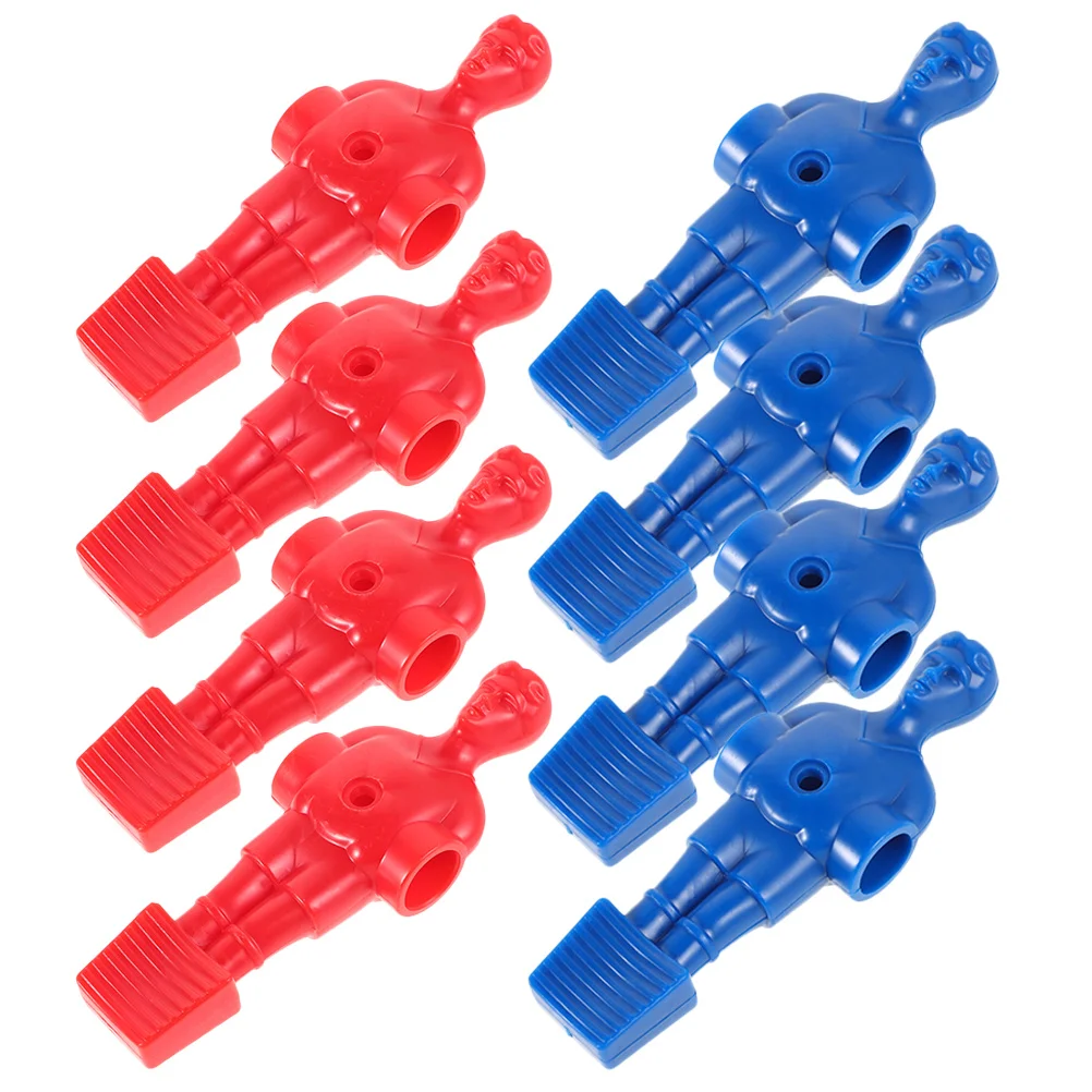 8 قطعة شخصيات كرة القدم الطاولة تماثيل لاعب فووسبالل قوية مع أذرع لاستبدال أجزاء كرة القدم الواقعية المدمجة المحمولة #4