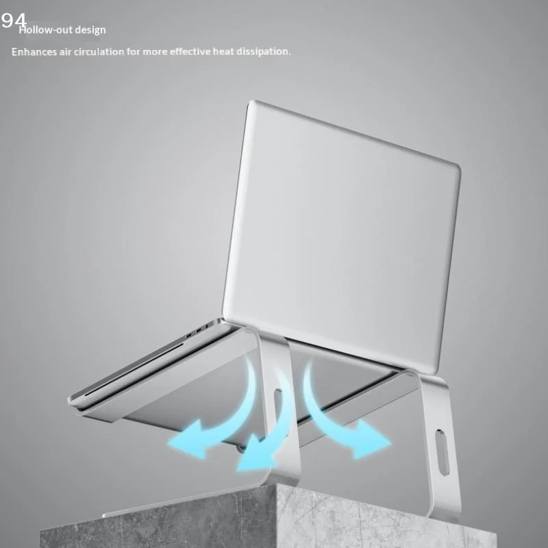 Laptop Stand Holder Aluminum Stand For Portable Laptop Stand Holder Desktop Holder Notebook PC Computer StandNF stationery