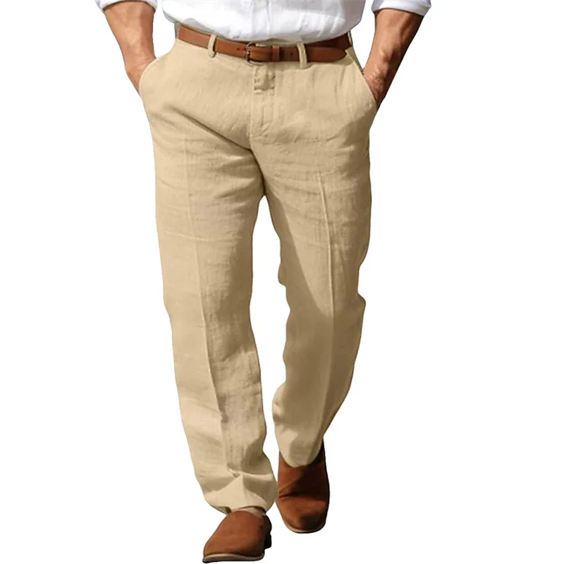 Kurzärmlige Leinenhose im Hawaii-Stil aus Baumwolle und Leinen, schnell trocknend, atmungsaktiv, Urlaub, lässig, Mix-and-Match-Set
