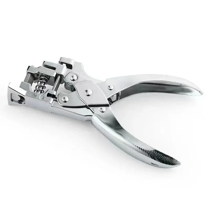 Manual punching pliers PVC card round hole rounded corner ellipse 3 multi-function desktop