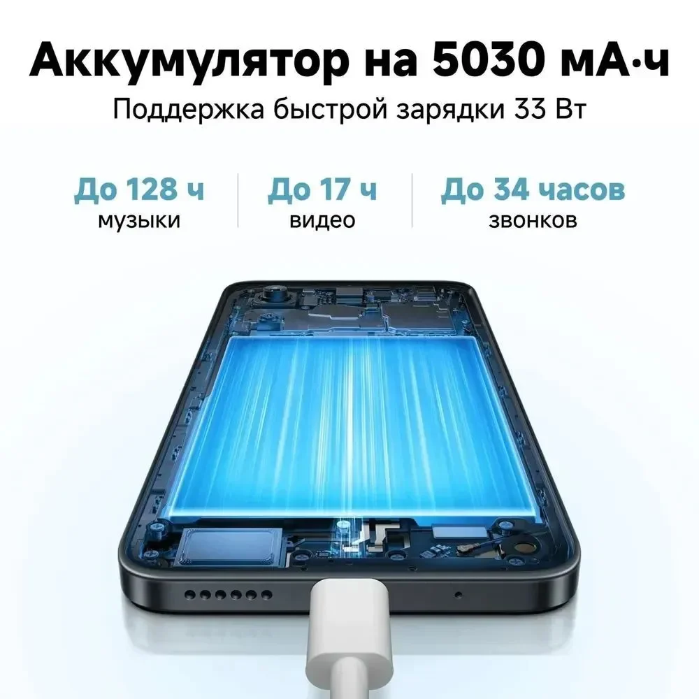 Xiaomi smartphone Redmi 13 MediaTek 5030 mAh IPs Android 14 global 8/256