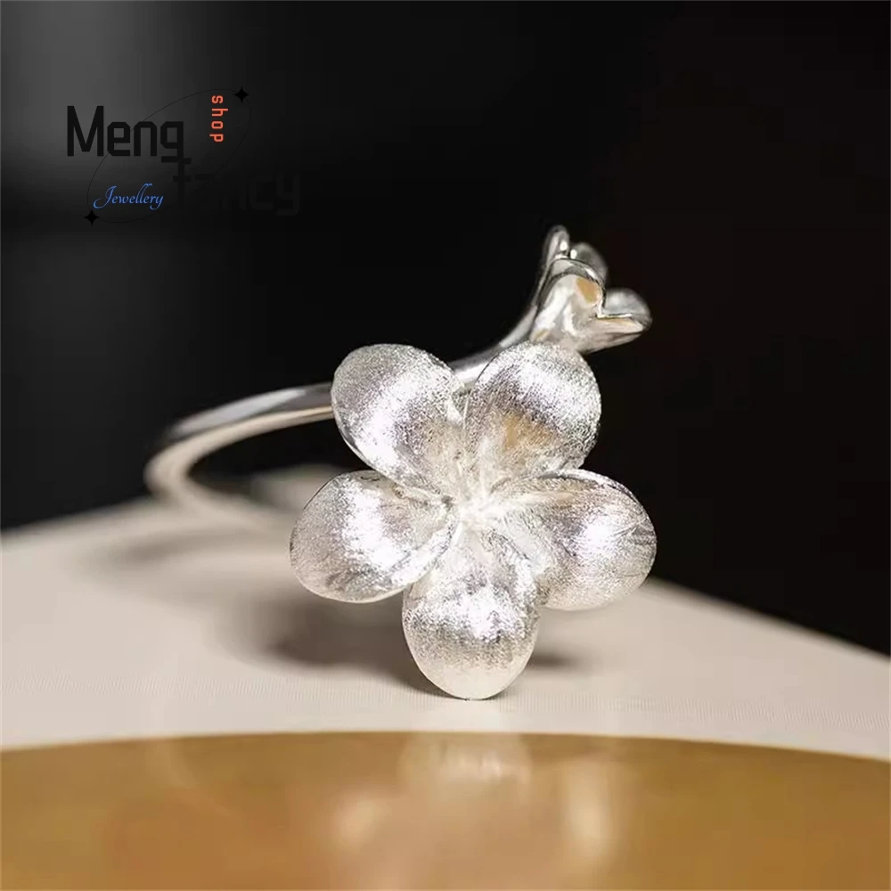 

A Trendy Design, Simple And Fashionable Ring, And A Unique Floral Ring For Women Luxury Quality Jewelry Exquisite Elegant Luxury