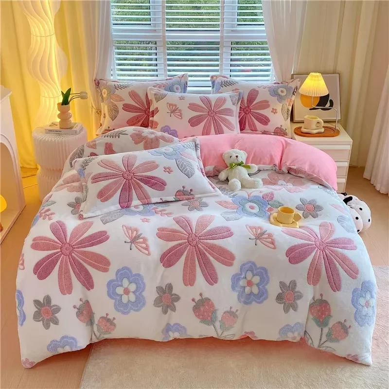 housse-de-couette-d'hiver-1-piece-taille-queen-king-style-dessin-anime-polaire-corail-moelleuse-epaisse-et-chaude-240x220