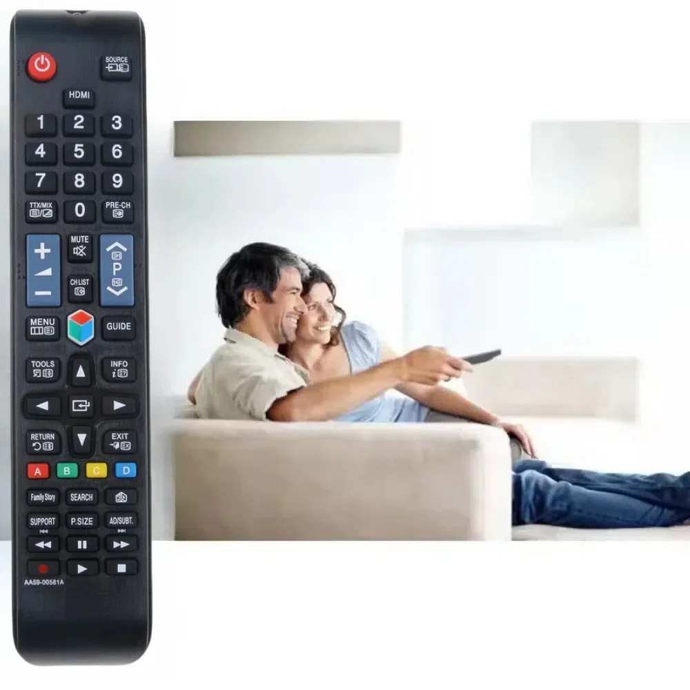 삼성 AA59-00581A 용 리모컨 AA59-00582A AA59-00594A TV 3D 스마트 플레이어 삼성 AA59 용 범용 TV 리모컨