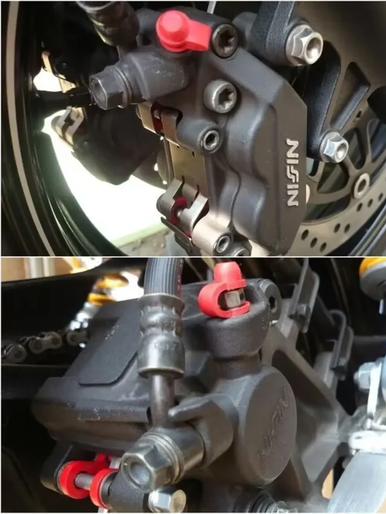 AliExpress waase Rubber Gel Bike Motorbike Bleed Nipple Cover Dust Cap Mountain Bicycle Oil Nipple Set Motorcycle Oil Disc Brake Clamp Kit