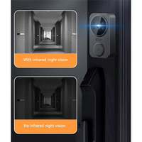 Daily Video Doorbell  Night HD Camera USB C 2.4Ghz 2 Way Voice  1080P Wide Angle Lens Video Doorbell  For Home Apartment