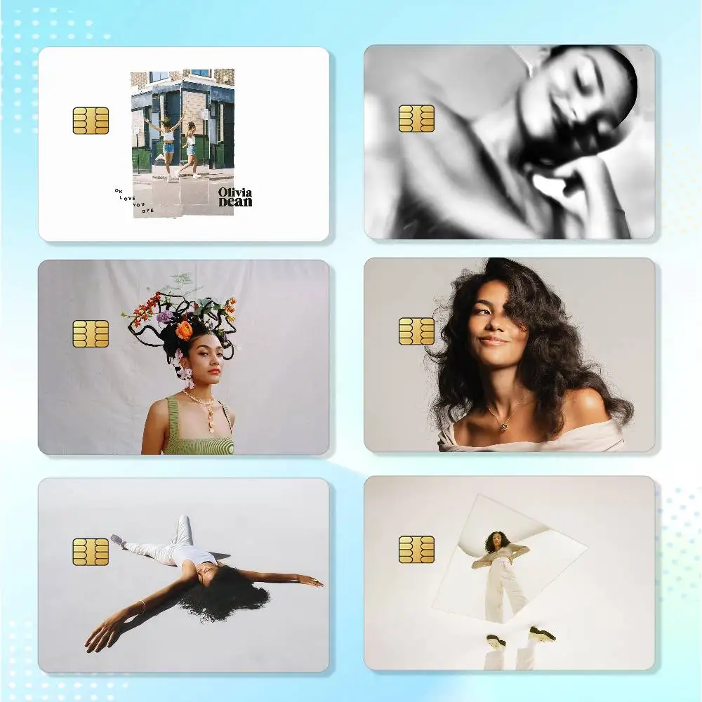 Singer O-olivia Dean The Art Of Loving Matte Card Stickers For Credit Cards Debit Cards And Transit Cards 4Pcs