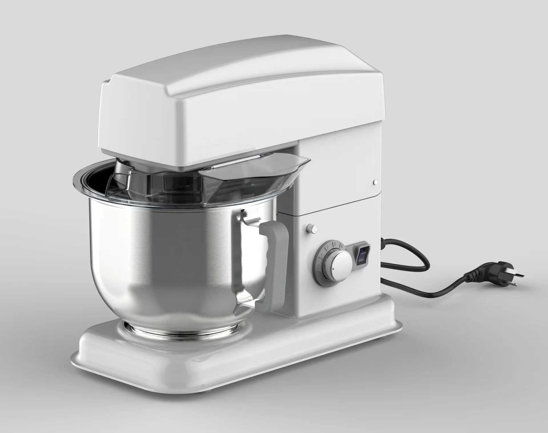 Dough machine all mental food mixer 7L planetary stand mixer kitchen machine low noise dc motor