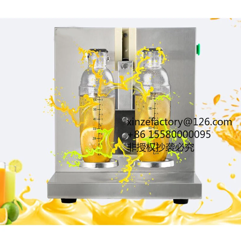 Factory Direct 2026 Top Rated110V 220V Boba Tea shaker Bubble Tea Shaker Double Cups Shaker Machine Milk Bubble Tea Shaking Mach
