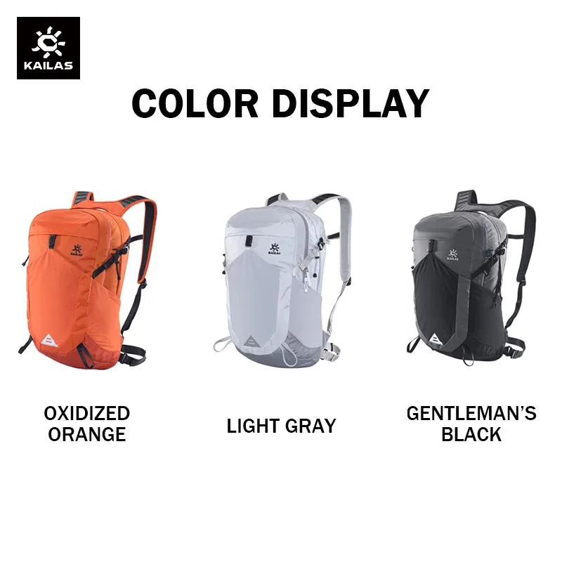 KAILAS ADVENTURE II 22L Outdoor Hiking Backpack Men Large Capacity Lightweight Breathable Sprots Shoulder Camping Bags KA2353016