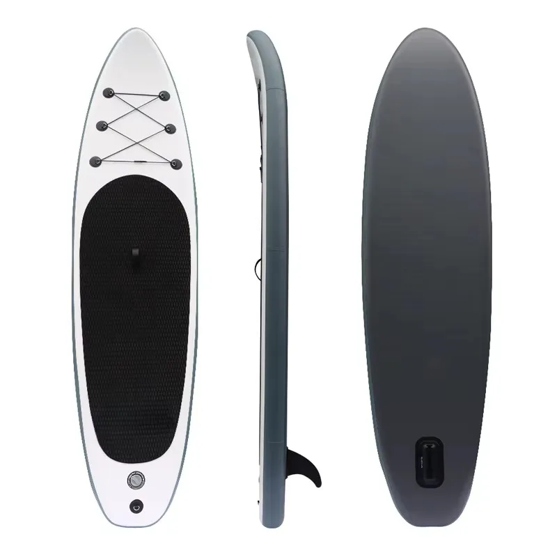 

Non-slip inflatable stand-up paddleboard, sturdy and durable, ideal for daily outdoor water workouts