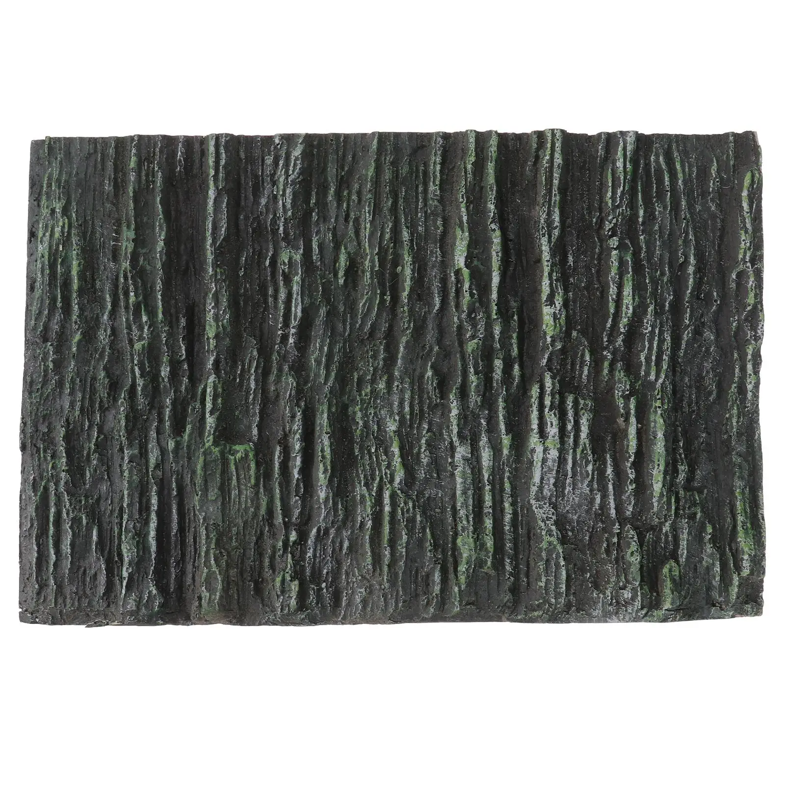 

Fish Tank Background Board Aquarium Decoration Reptile Decorations Durable PU Foam Easy Disassemble Lifelike Bark Board Vivid