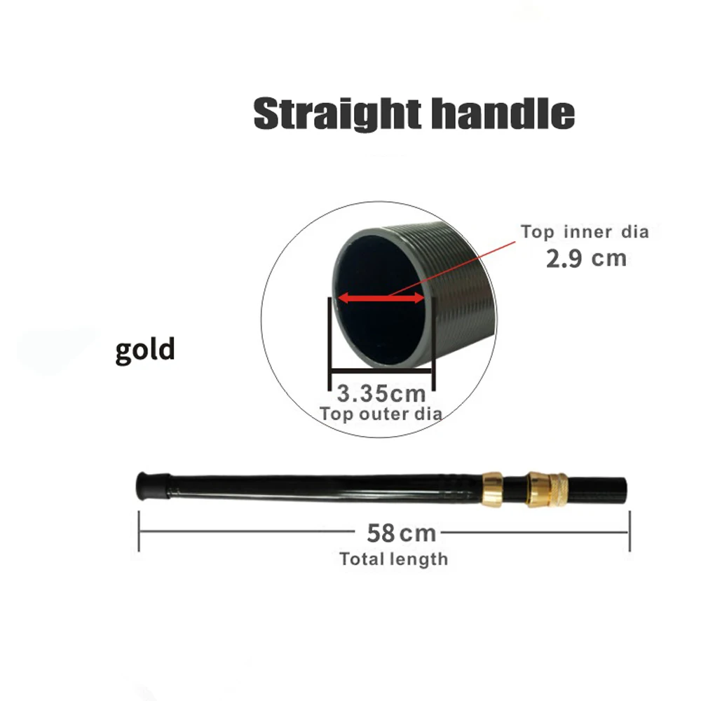 الصيد رود مقبض مستقيم الصيد رود التصيد 58 سنتيمتر المياه المالحة الكارب الصيد المسار الملحقات الصيد رود مقبض