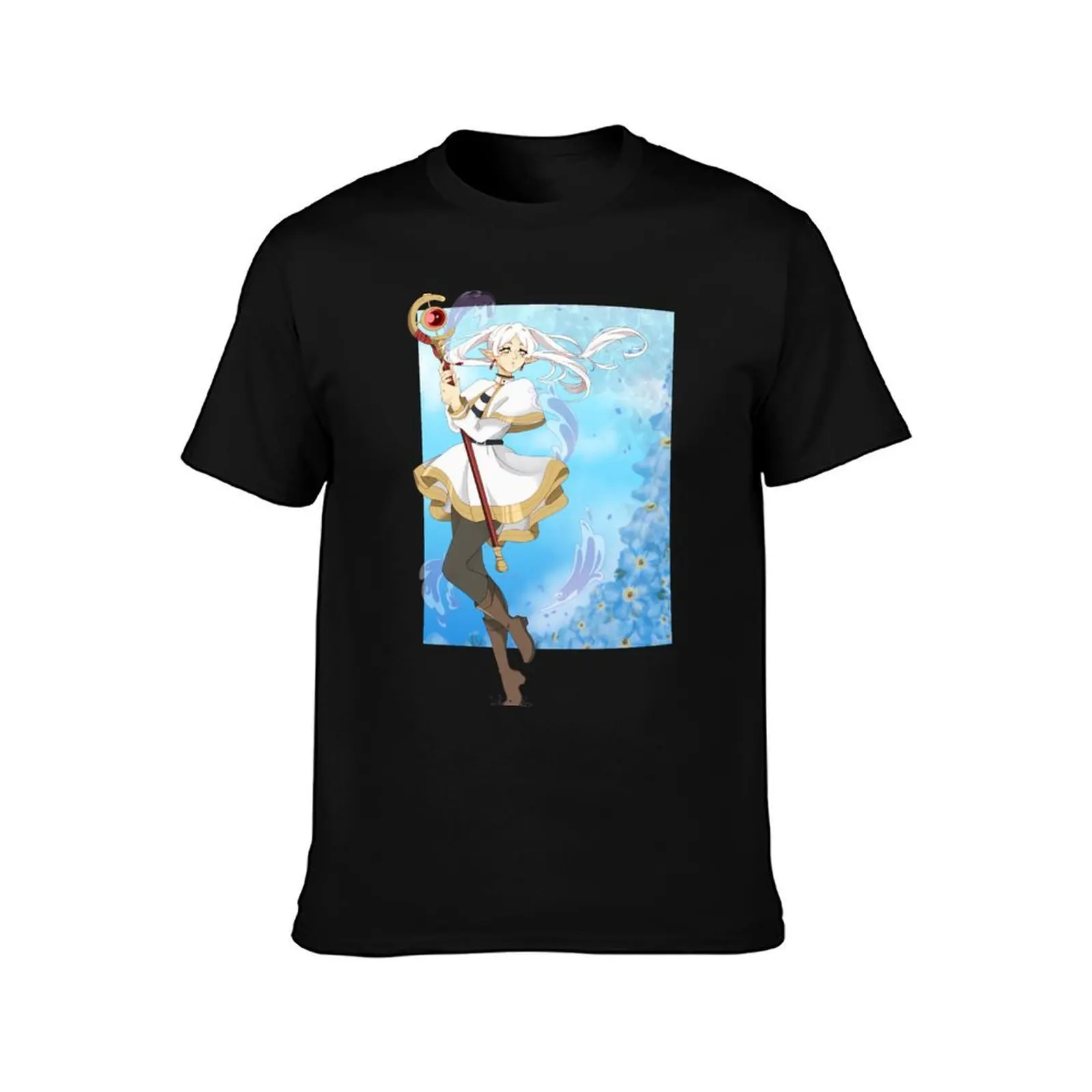 Frieren: Beyond Journey's End T-Shirt Holiday Party for Men T-Shirt
