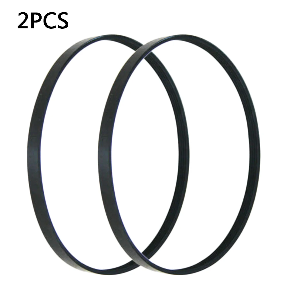 Replacement Belt 5PJ Belt Rugged and Long lasting Precise Manufacturing Good Performance Black Neoprene Material 2pcs Set