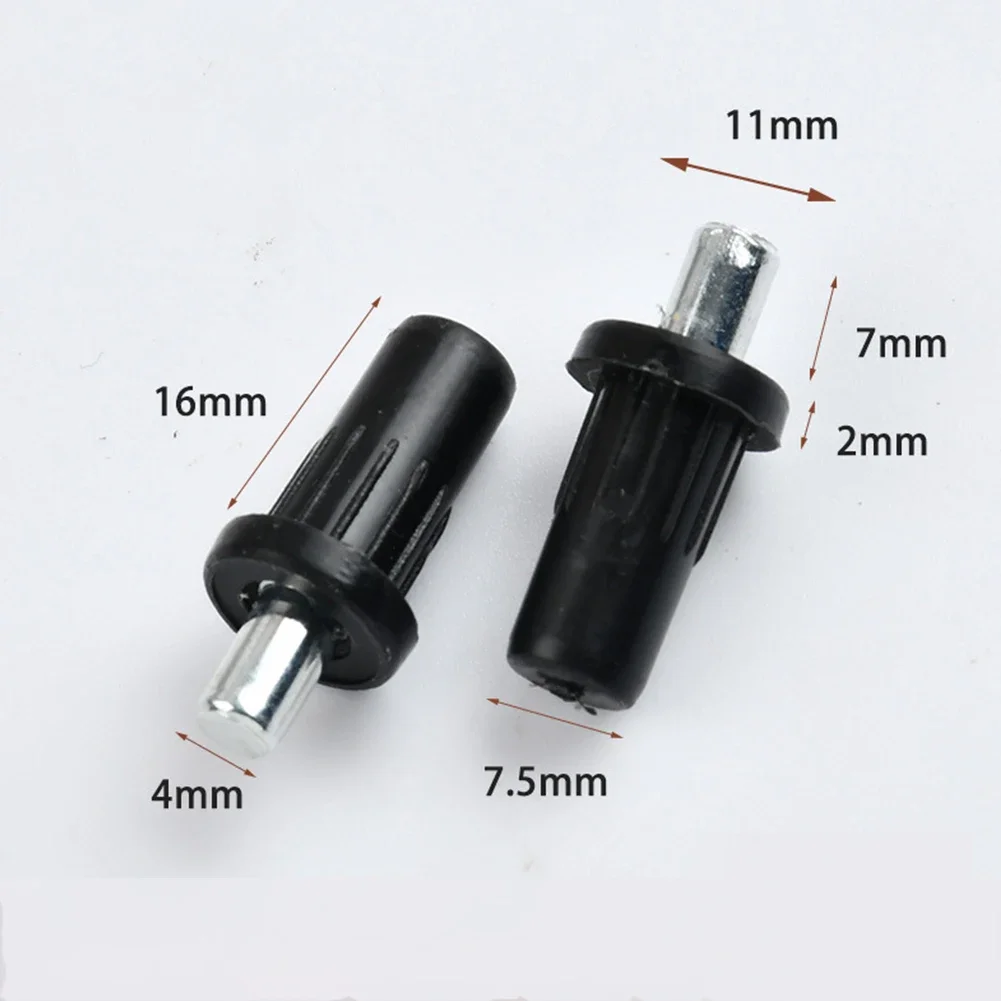 High Quality Practical Durable Spring Pins 10pcs Shutter Louver White 8cm Holes Black For Door Old Rolled Steel