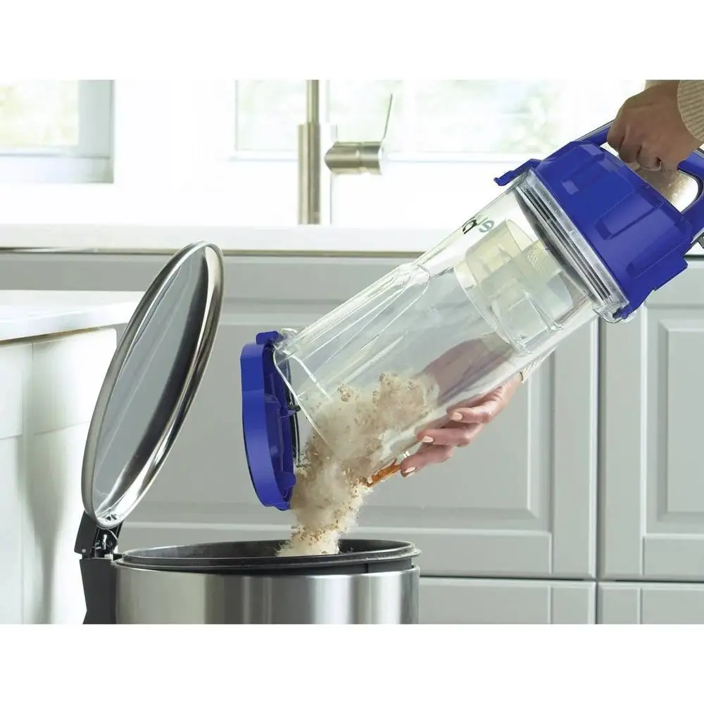 전력 속도 터보 경량 직립형 진공 청소기 다중 표면 애완동물 털 제거제 LED 헤드라이트액세서리 포함 유선