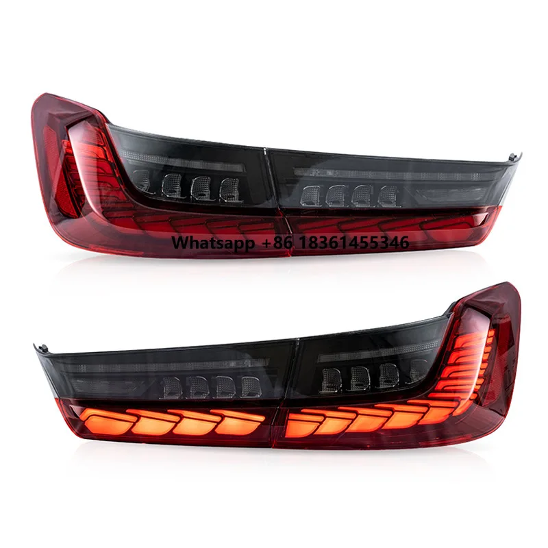 

for 3 Series 2019-2021 Dragon Scale Flowing Light Steering Car Taillight Assembly Modified Taillight VLAND