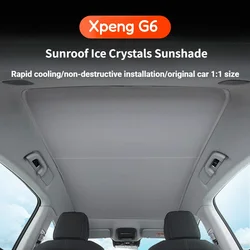 For Xpeng G6 Xiaopeng G6 Panoramic Sunroof Sunshade Roof Sun Protection Sunshade