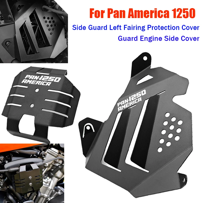 

Left Side Fairing For RA1250 PA1250 Pan America 1250 S Special 2021 2022- Radiator Decorate Guard Panel Engine Protector
