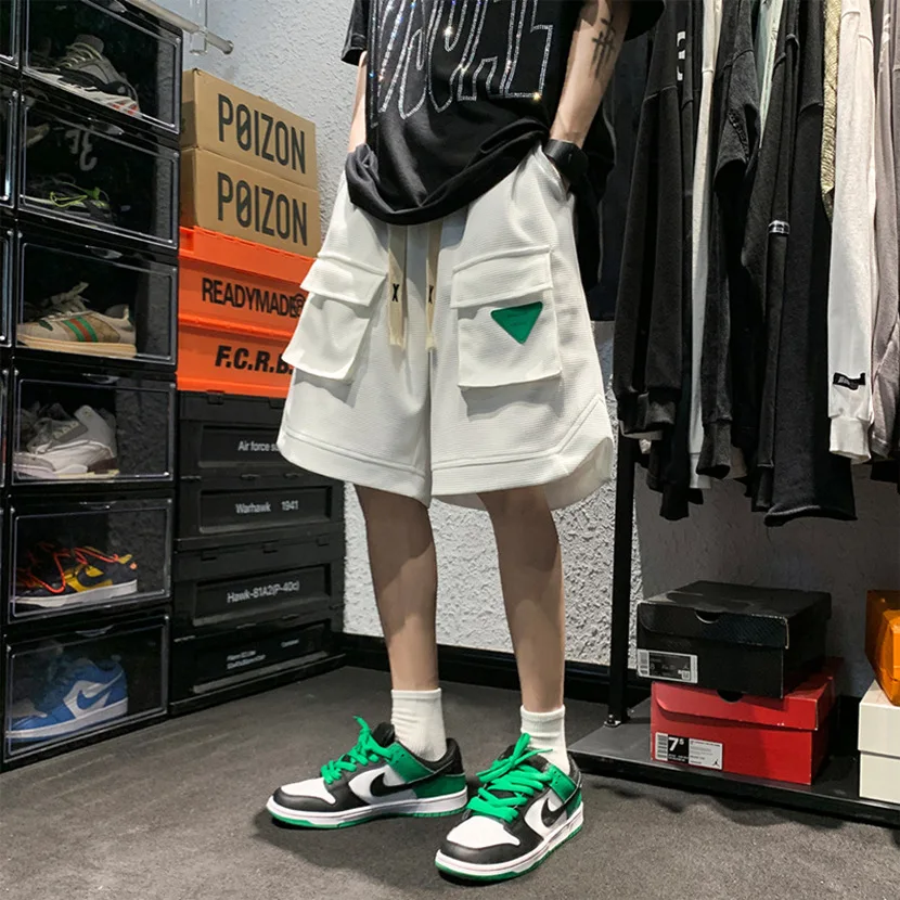 

Men's Summer Casual orts Thin Breathable Loose Workwear Pants Lightweight Comfortable Spor Straight Leg mid Waist