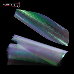Embossed Flashback Rainbow Fish Skin Flash Film For Shrimp Sabiki Rig Fish Lures Jig Hook Saltwater Streamer Fly Tying Material