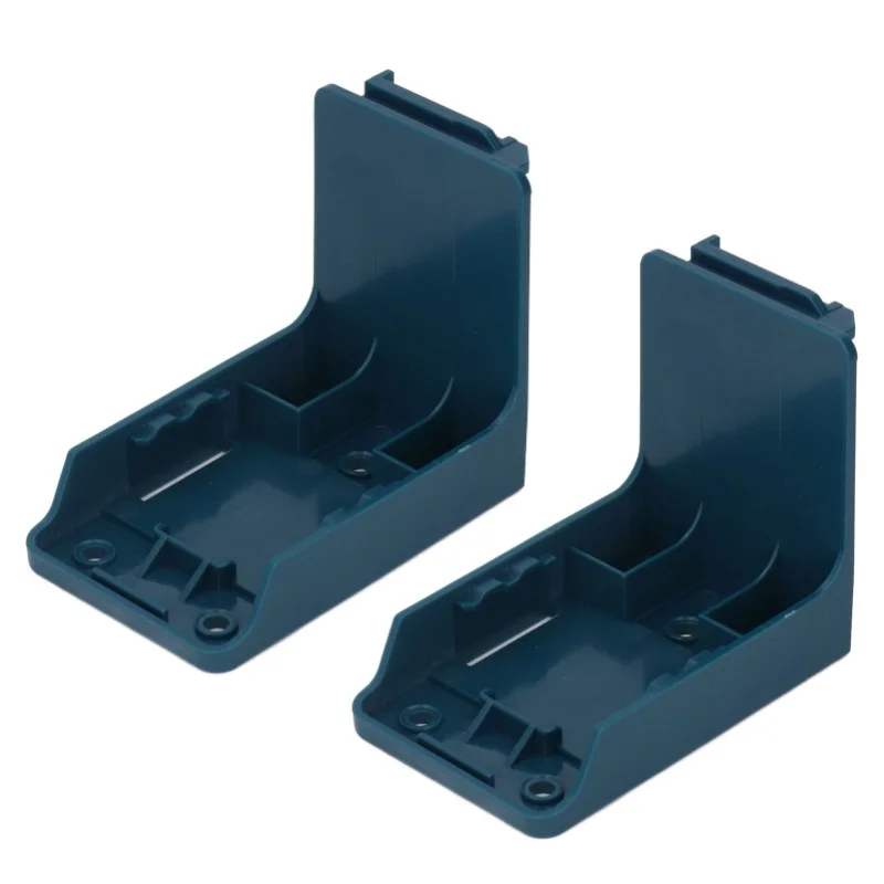 2PCS Battery Holder Dual Purpose ABS Burr Free Housing Wall Mounted Power Tool Battery Storage Rack