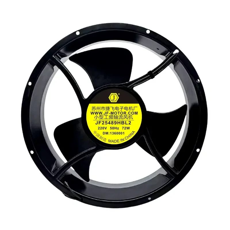 For New original JF25489HBL2 axial flow fan 72W 220V Suzhou Jiefei Electronic Motor Factory