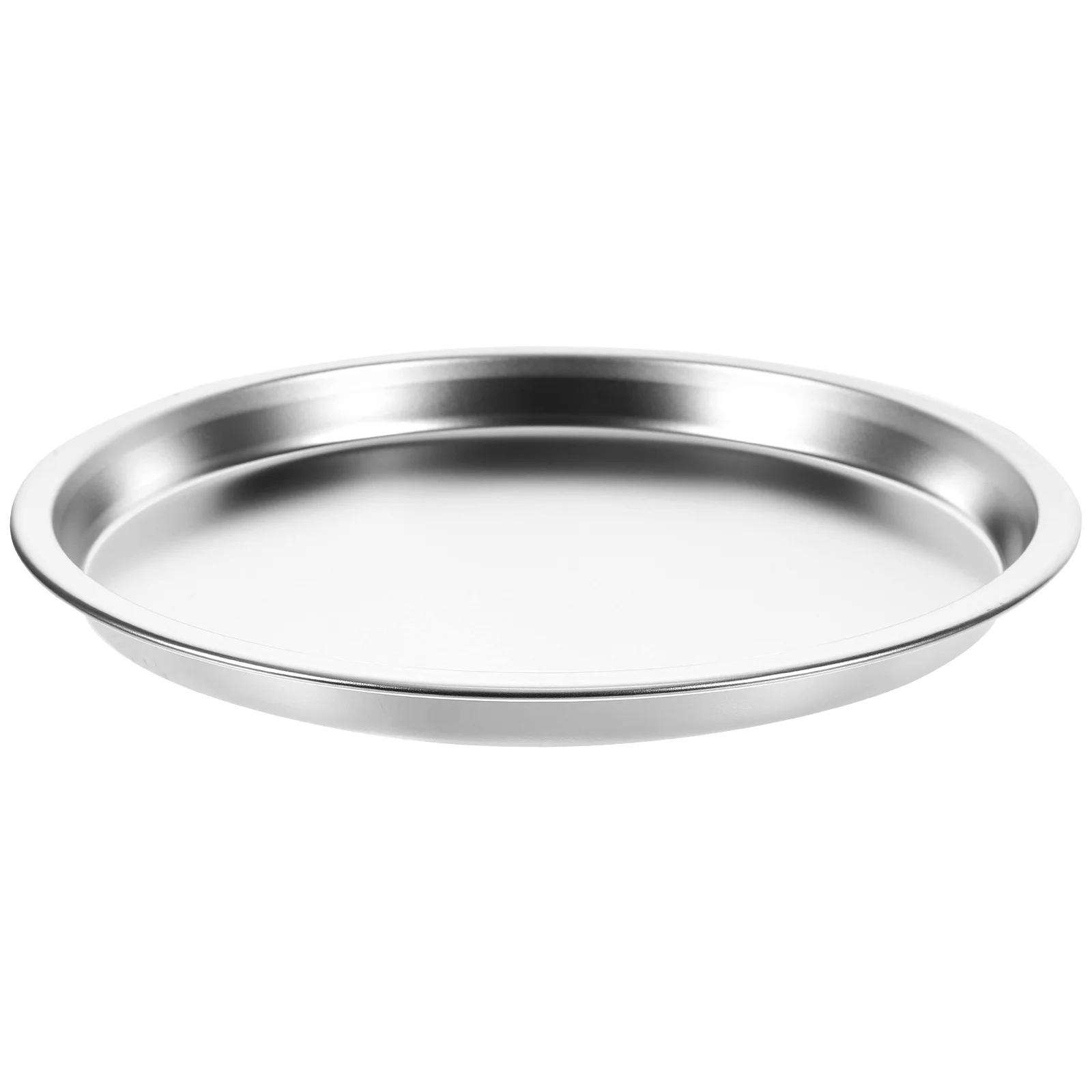 

Stainless Steel Cold Skin Plate Food Holder Dinner Snack Tray Cake Cookie Dish Pastry Platter Serving Fruit Practical Veggie