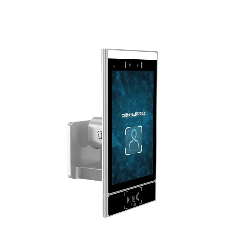 2026 Premium Android RK3399 8 Inch Touch Screen Double Binocular Camera Access Control Support LAN WIFI Connection Relay Connect