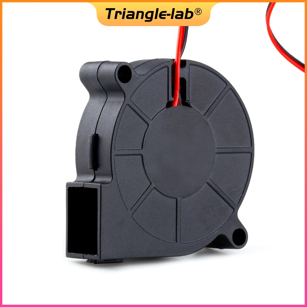 R Trianglelab 5015 blower fan High quality ball bearing cooling fan DC 12V/24V Brushless Cooling Heat dissipation for 3D printer