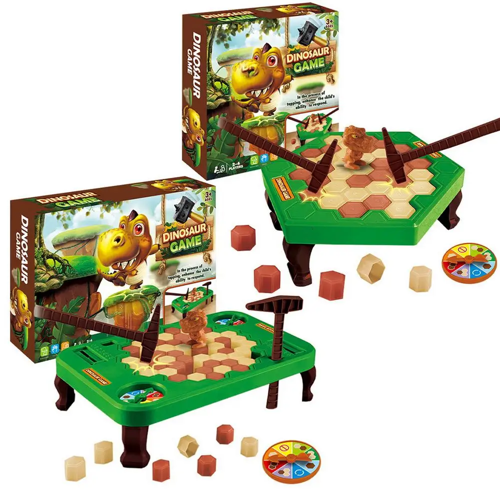 

New Dinosaur Trap Dont Break The Ice Game Save Dinosaur On Ground Block Family Funny Game For Christmas Party Birthday Fun Game