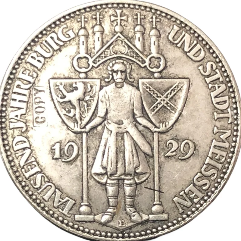 

1929 Germany 3 Reichsmark Meissen Copy Coin