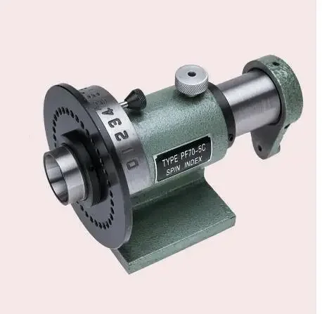 

F1-PF70-5C High Precision Spin Index Fixture Fast Collet Center Height 70MM For CNC Milling Drilling Grinding Machine