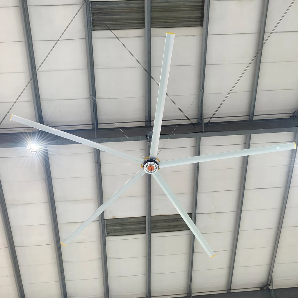12ft 3.6m  Gym Logistics Warehouse Farm Permanent Magnet Variable Frequency Pure Copper Motor Ceiling Fan Low Noise