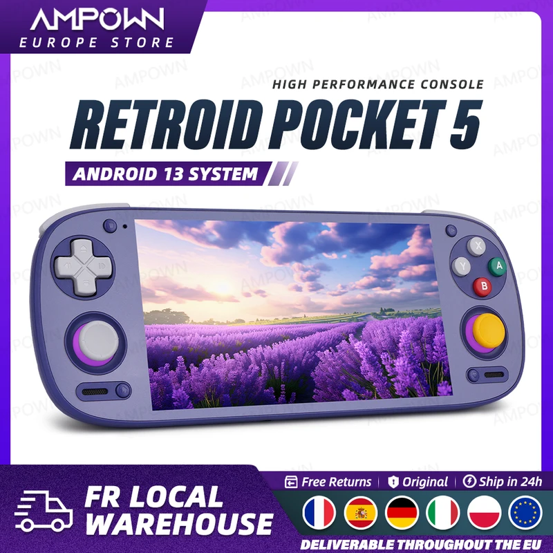 Retroid Pocket 5 con schermo AMOLED — per ritrovare tutta la libreria retrò in una tasca